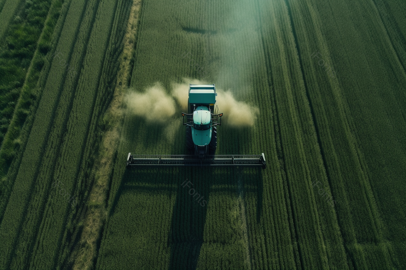 在绿油油的农作物庄稼地里收稻子背景图,高清,摄影图,摄影图片,图片大全,摄影图免费下载